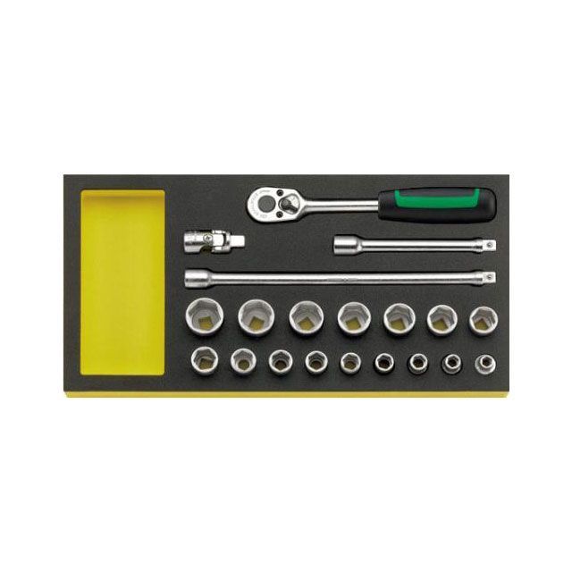 エスコ 3/8”DR ソケットレンチセット EA612TA-17 45,464円