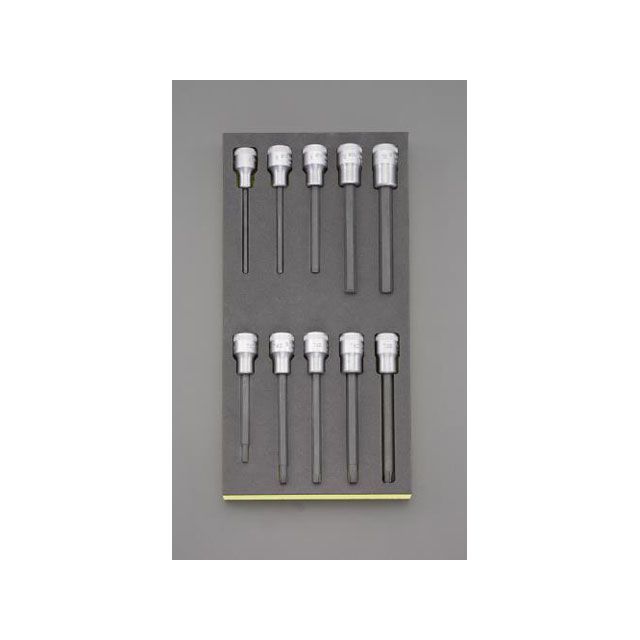 エスコ 1/2”DR INHEX，TORX ロングビットソケット EA612TA-29