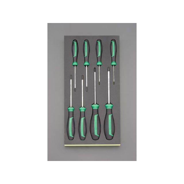 エスコ 8本組 TORX ドライバーセット EA612TA-33