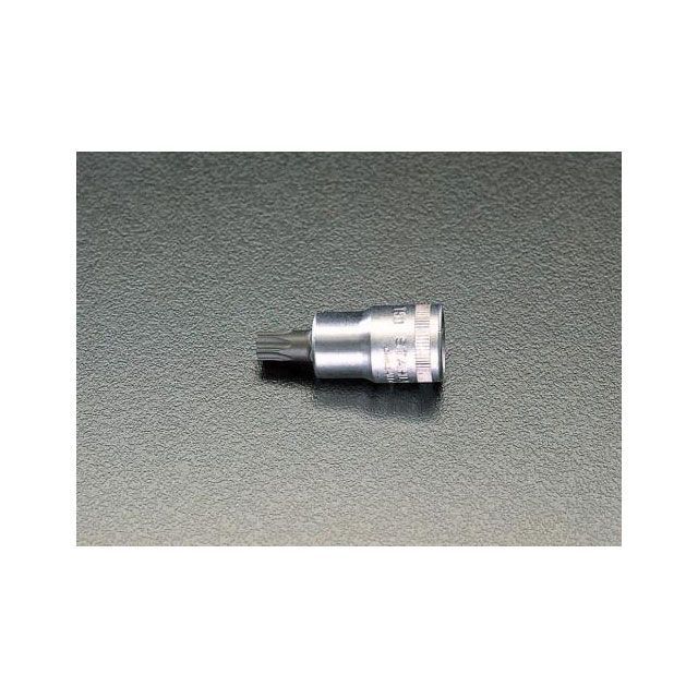 エスコ 1/2”DRxT55 Bore Torx ビットソケット EA617DV-55