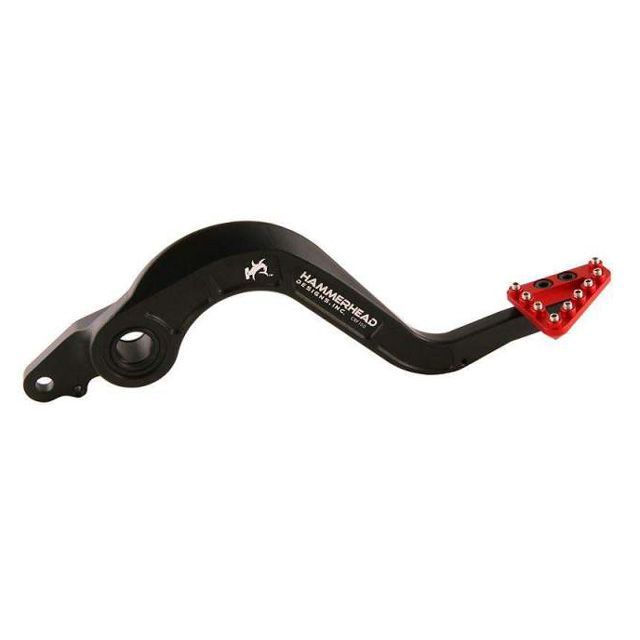 ハンマーヘッド ブレーキペダル ラージアルミティップ CRF150R カラー ブラック 02-0102-20
