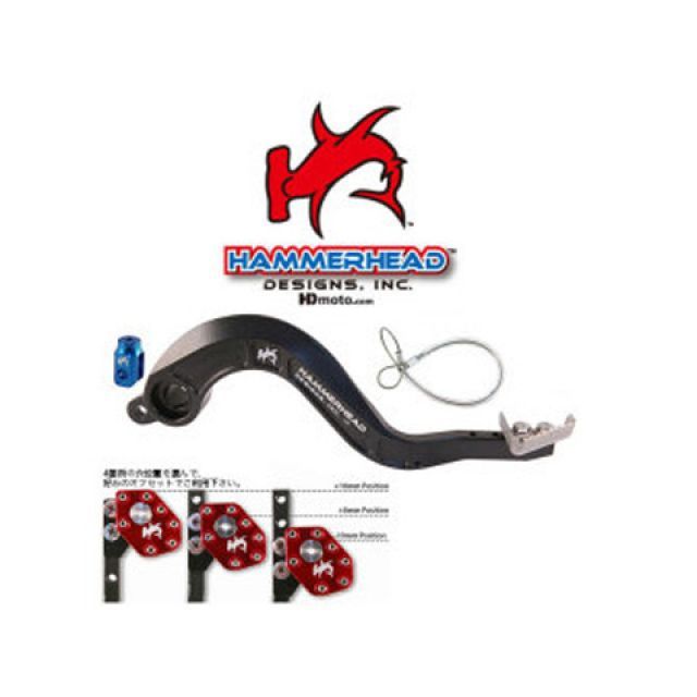 ハンマーヘッド ブレーキペダル チタンティップ YZ250F 02-0222-22