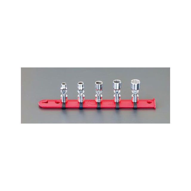 エスコ 1/4”DR ユニバーサルソケットセット EA618VC