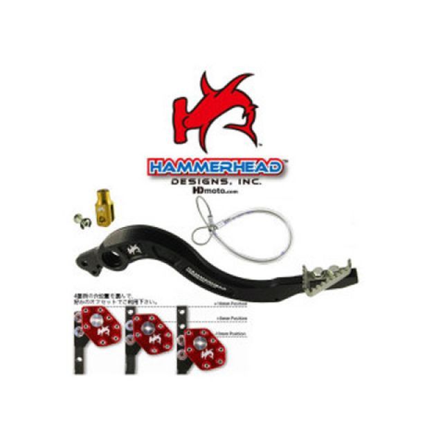 ハンマーヘッド ブレーキペダル チタンティップ RMZ450 02-0453-22