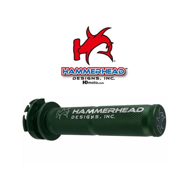 ハンマーヘッド チューブライダー スロットルチューブ KAWASAKI 4ストローク専用 2004-2015 カワサキ カラー グリーン 05-0001-00-30