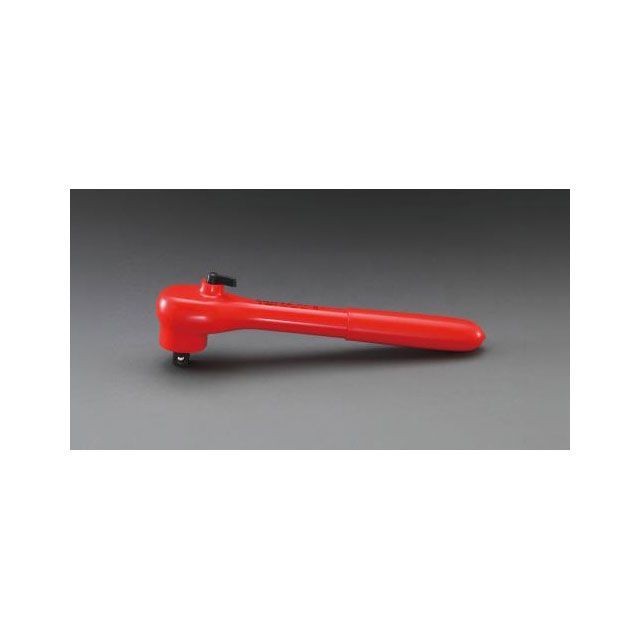 エスコ 3/8”DRx200mm ラチェットハンドル(絶縁) EA640LC-3|モトメガネ 店