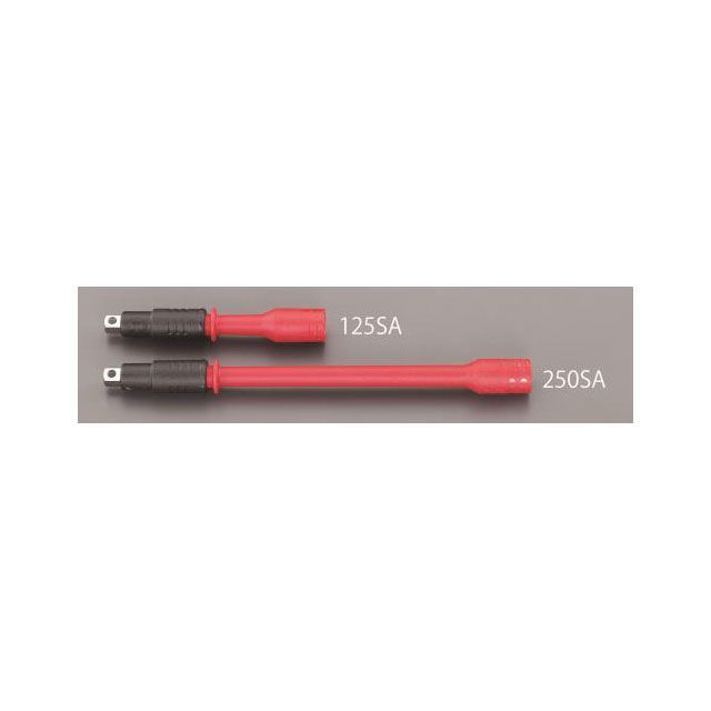 エスコ 3/8”DRx125mm 絶縁エクステンションバー EA640MB-125SA|モトメガネ 店