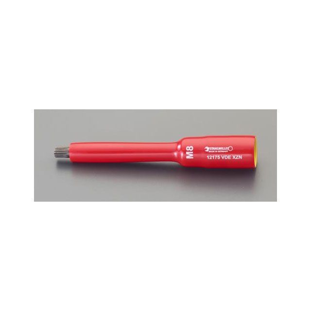 エスコ 3/8”DRxM10 XZN 絶縁ビットソケット EA640RV-10