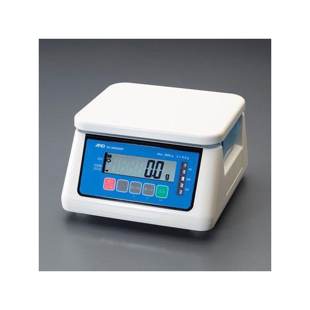 エスコ 3000g（0.1g） 防水・防塵デジタルはかり EA715CH-16