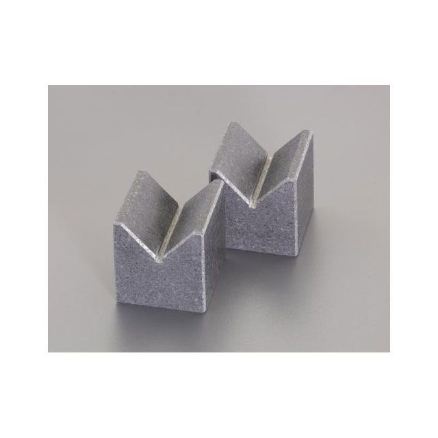 エスコ 50x 50x 50mm 精密Vブロック（石製） EA719DK-20