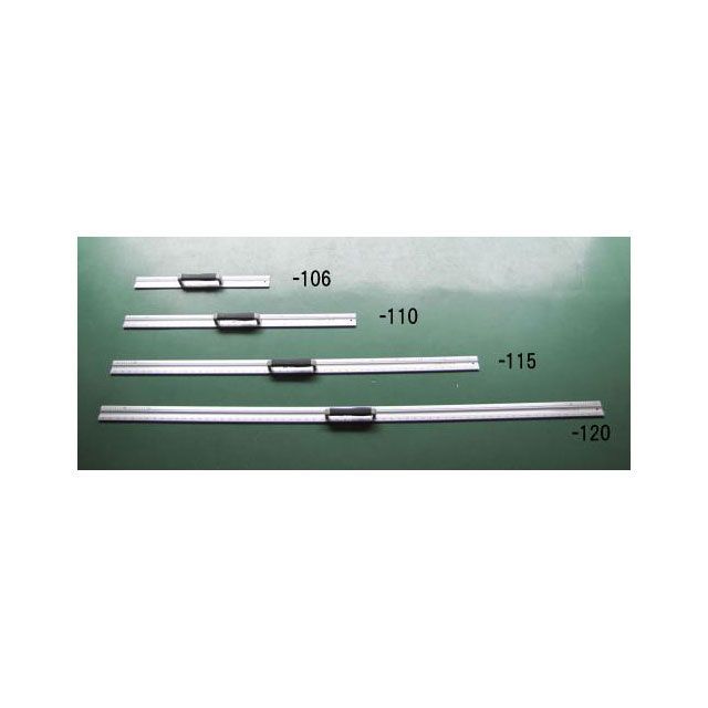 エスコ 1000mm カッター定規（取手付） EA720YW-110