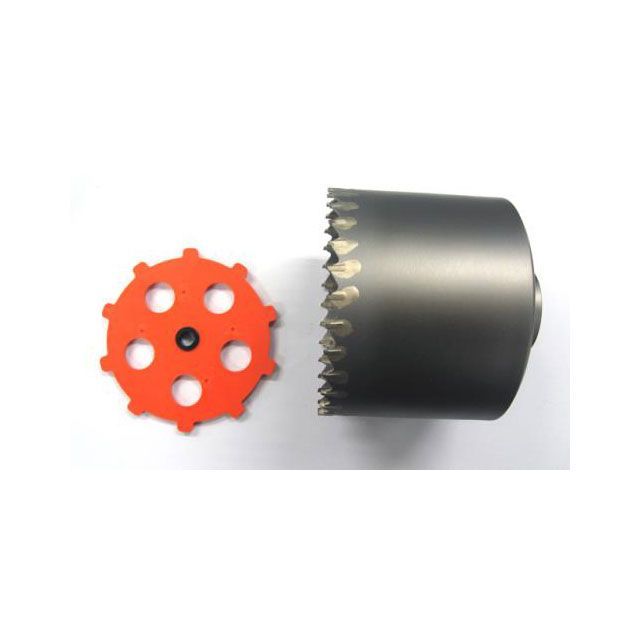 エスコ 120mm 塩ビ管用コア替刃 EA820CF-120｜モトメガネ 店