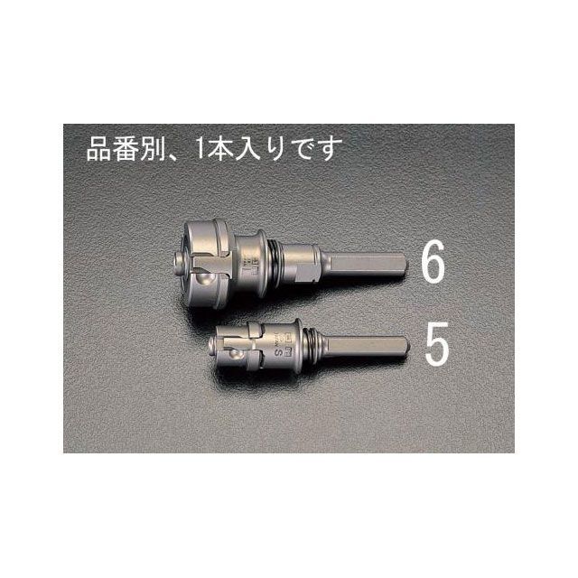 エスコ 50-225mm用 ホールソーシャンク EA822A-6