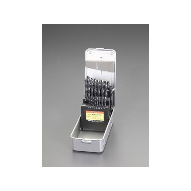 エスコ 3.0-13.0mm 鋭刃ストレートドリルセット（21本組/HSS） EA824-121｜モトメガネ 店 30,064円