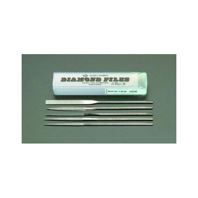 エスコ 140mm/#150 ダイヤモンドヤスリ(精密・5種・5本組) EA826NA-10|モトメガネ 店
