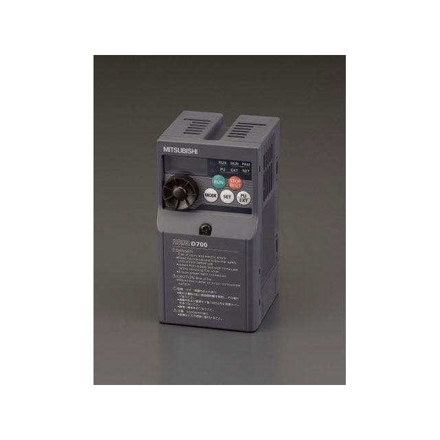 ESCO 電動工具 100V 0.75kw インバーター(3相モーター制御用) エスコ