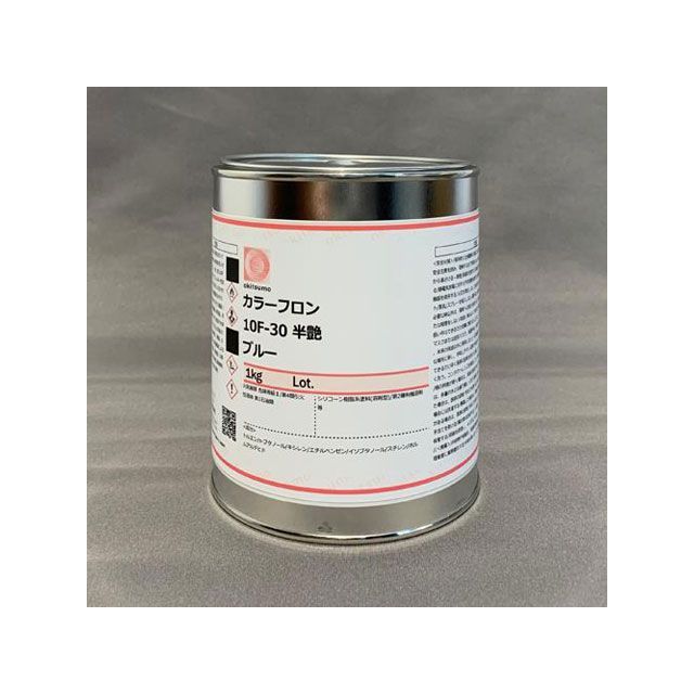 エスコ 1.0kg 耐熱塗料（半艶・青） EA942FA-7