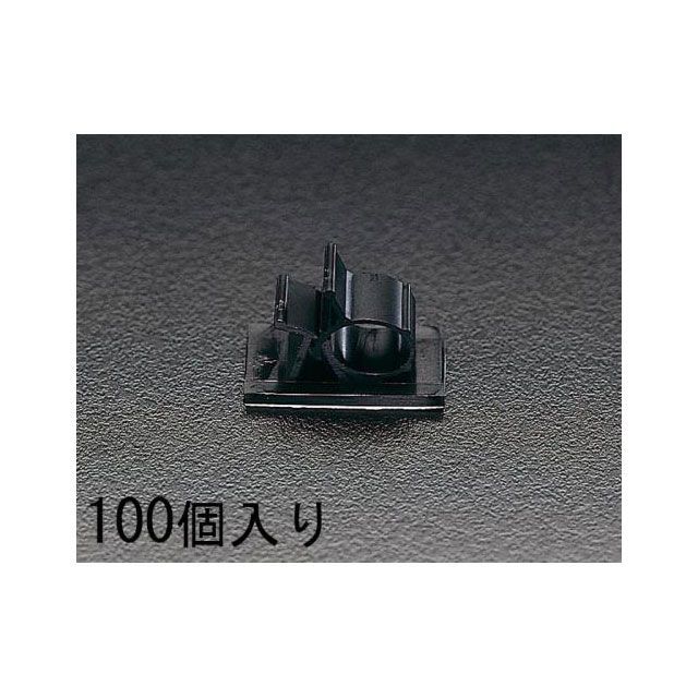 エスコ 12.6-15.4mm 自在ケーブルクランプ（100個） EA947FA-15