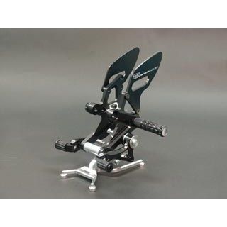 ツルノテクニカルサービス レーシングステップキット Type1 CBR250R 仕様 Eタイプ ・070112A0-1E｜モトメガネ 店