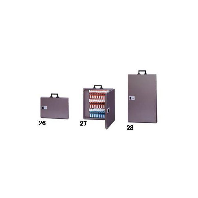 エスコ 443x662x55mm キーボックス（可変ダイヤル/100本用） EA956VD-28