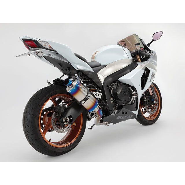 BMS シェイプスクエア スリップオン GSX-R1000 サイレンサー ヒートチタン D323-53-P7S|モトメガネ 店