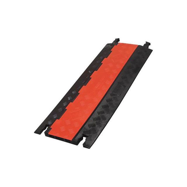 エスコ 914x351x32mm ケーブルプロテクター(3溝/低床型) EA983PG-3|モトメガネ 店