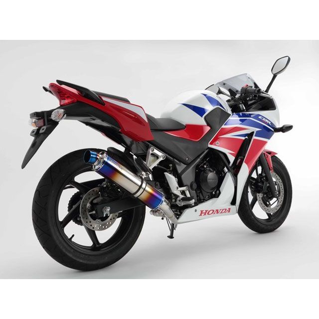 BMS R-EVO フルエキ JMCA CBR250R サイレンサー ヒートチタン G167-53-S1J｜モトメガネ 店