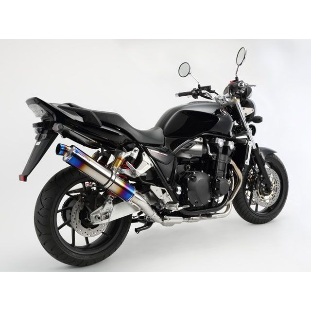 BMS R-EVO スリップオン 政府認証 CB1300SF サイレンサー ヒートチタン G173-53-P1J