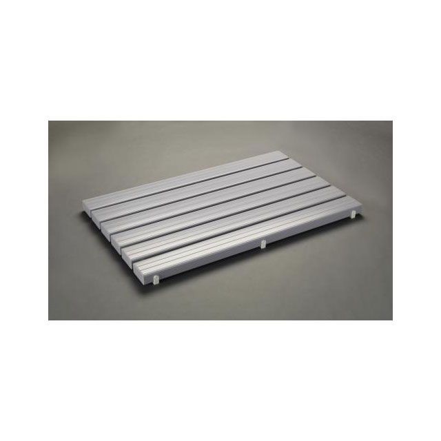 ESCO 作業場工具 600x 856mm すのこ(PVC グレー) エスコ