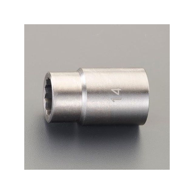 エスコ 1/2”DRx 6mm ソケット（チタン合金製） EA618WP-6