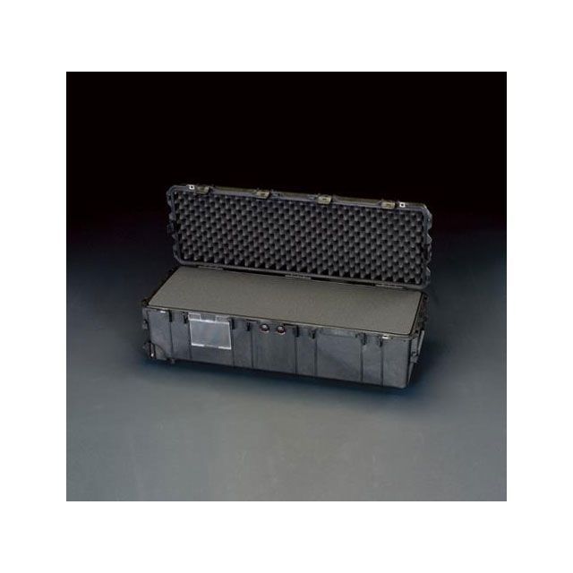 エスコ 1040x328x318mm/内寸 万能防水ケース(黒) EA657-174|モトメガネ 店