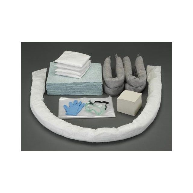 上品 ESCO 作業場工具 吸収材キット 油 液体用 エスコ ilam.org