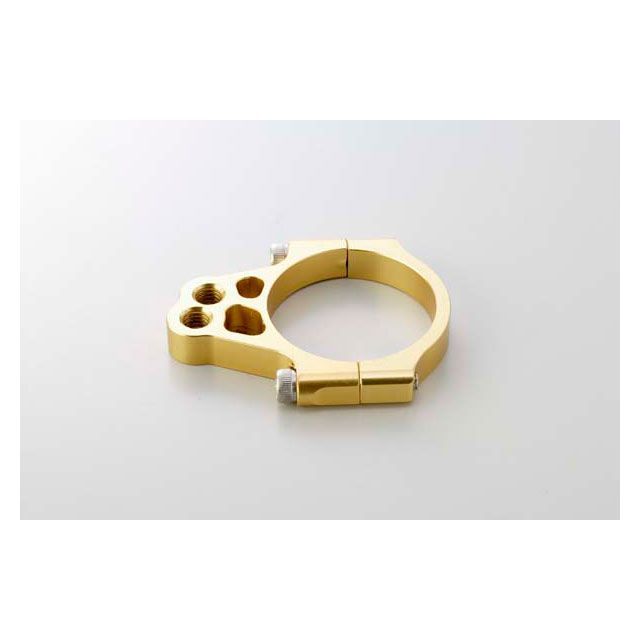 ハイパープロ 純正フォークブラケット 50mm ブラック 汎用 22170050B｜モトメガネ 店