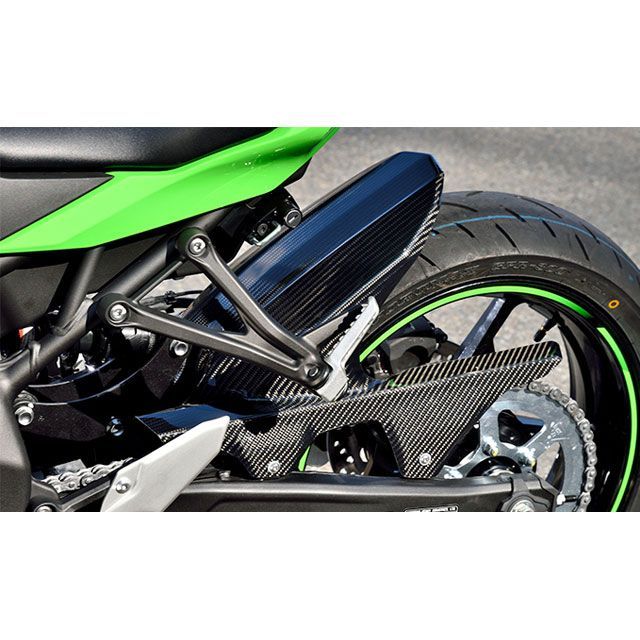 マジカルレーシング リアフェンダー/綾織りカーボン製 ZX25R ZX4R/RR/SE 001-ZX252-500A