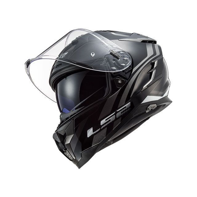 LS2 HELMETS フルフェイスヘルメット アウトレット品 CHALLENGER F チャレンジャーF ブラック チタニウム サイズ  ランキングTOP10