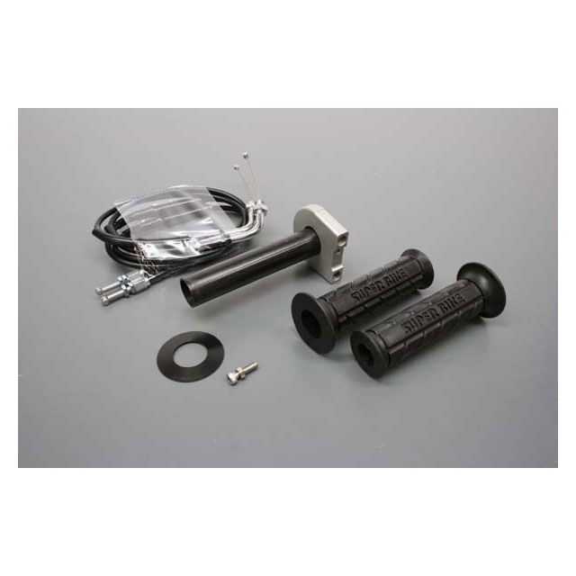 アクティブ スロットルキット ホルダー:タイプ1/シルバー 巻取φ44 メッキ金具 YZF-R1 1068286|モトメガネ 店