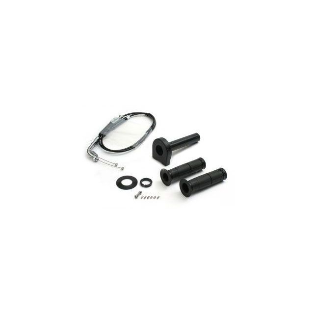 アクティブ スロットルキット ホルダー:タイプ2/ブラック 巻取φ40 メッキ金具 DAYTONA 675 1069447|モトメガネ 店