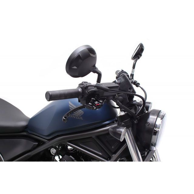 RIDEA T-MAX530 用スライド延長式アジャストクラッチレバー BK