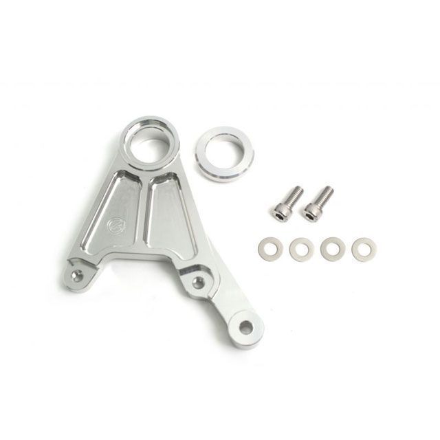 アクティブ リアキャリパーサポート シルバー（2POT 84mmピッチ＆STD径） 1470060SN｜モトメガネ 店