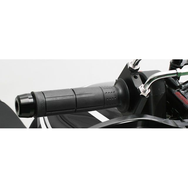 アクティブ スロットルキット ホルダー:タイプ3/ブラック 巻取φ42 ステン金具 GROM 1077042SU|モトメガネ 店