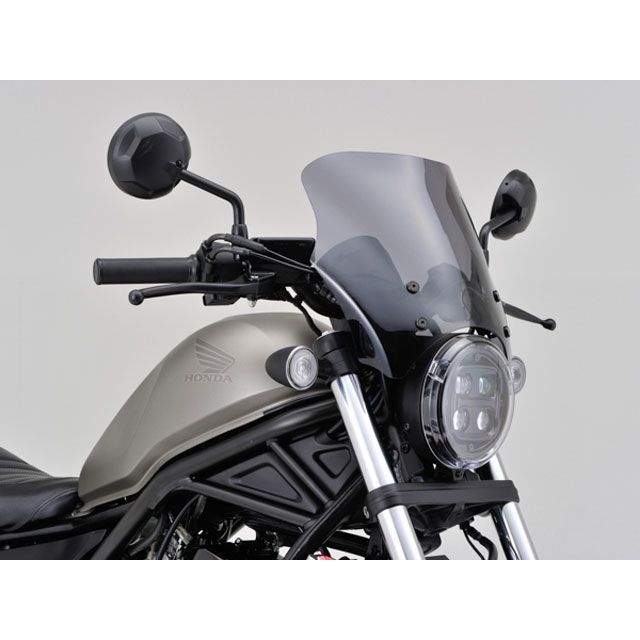 デイトナ Blast Barrier(R)車種別キット(スモーク) Rebel250 Rebel500 24477|モトメガネ 店