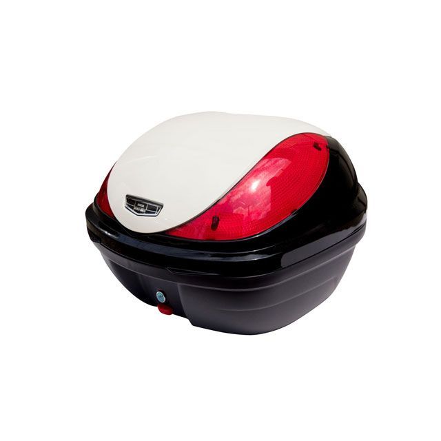 ワールドウォーク カブc125専用リアボックス パールシャイニングブラック×パールシュガーケンベージュ（ブラック） スーパーカブC125 hwb32-2-BK