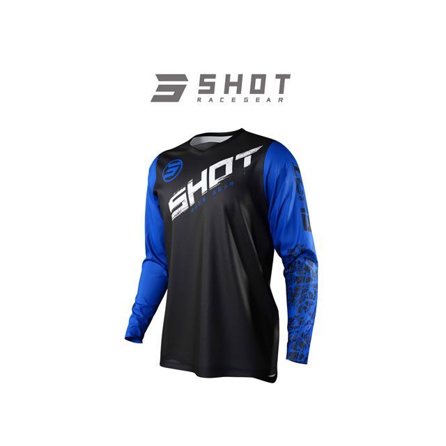 SHOT RACE GEAR ジャージ DEVO SLAM（ブルー） サイズ M A0A-12C1-A01-09