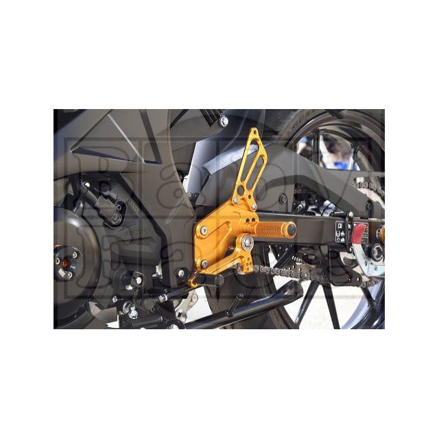 ベビーフェイス バックステップキット GSX-R/S125 カラー ブラック 002-S024BK 34,101円