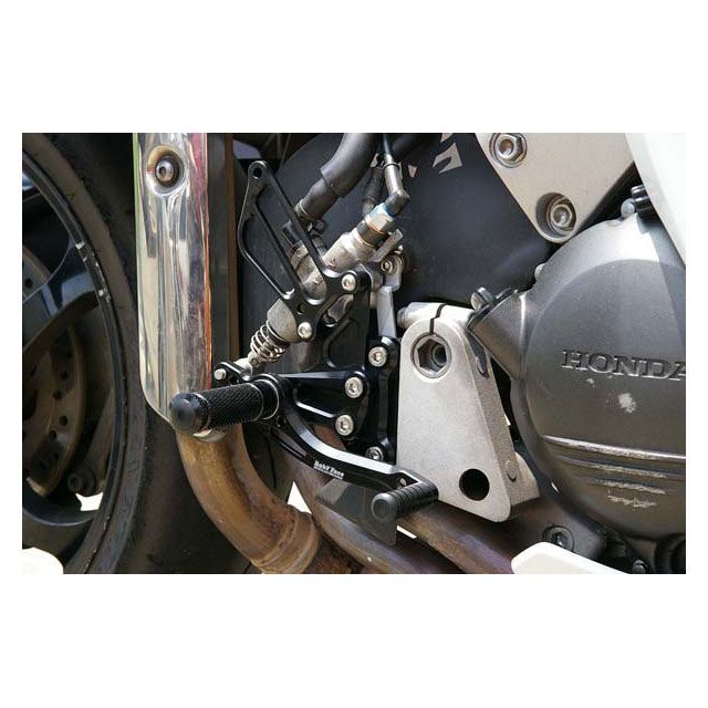 ベビーフェイス バックステップキット シフタースイッチ対応 VFR800 VTEC/Interceptor カラー ゴールド 002-H011GDb|モトメガネ 店