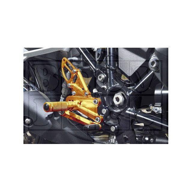 ベビーフェイス バックステップキット R1200RS/R R1250RS/R カラー ゴールド 002-BM017GD
