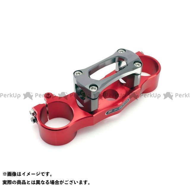 ZETA CRF250R CRF450R ハンドル周辺パーツ ハンドルバークランプキット SX(レッド) ジータ
