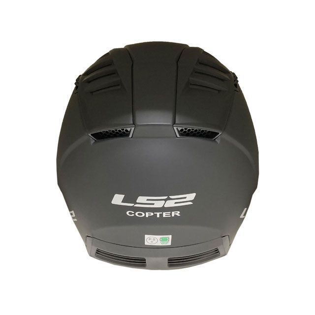 LS2 HELMETS ジェットヘルメット COPTER（マットブラック 
