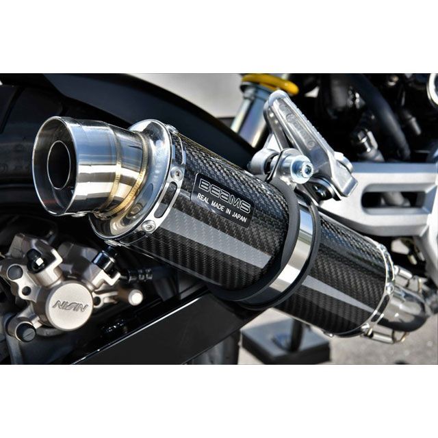 ビームス R-EVOカーボンサイレンサー 政府認証 グロム G1001-53-006