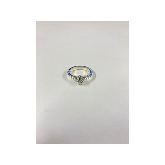 Bill Wall Leather X-SMALL SKULL RING 9号前後 R341S